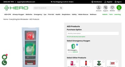 HeroLife Shopify Store Design